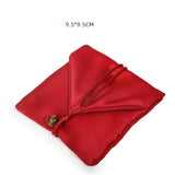5 Pcs 9.5x9.5cm Multifunctional Jewelry Storage Bag