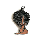 5 Pcs Beauty Queen Pray Woman Pendant for Jewelry