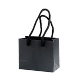 5 Pcs Paper Handles Bags Small Tote Handbag