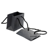 5 Pcs Paper Handles Bags Small Tote Handbag