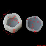 5 Pcs Box Resin Molds with lids DIY Craft Making Ashtray MXME