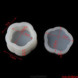5 Pcs Box Resin Molds with Lids for DIY Craft Making, Storage D03