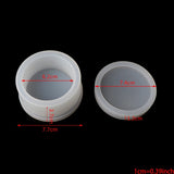 5 Pcs Resin Molds for DIY Craft - Silicone Molds with Lids