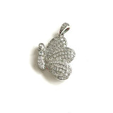 5 Pcs Butterfly Pendant Charms for Bracelet Necklace Key Chain Jewelry Making