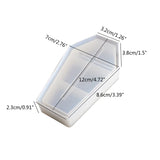 5 Pcs Coffin Resin Storage Box Silicone Mold DIY Epoxy Trinket Holder Home Decor