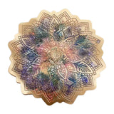 5 Pcs Datura Flowers Tray Cup Mat Silicone Mold