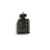 5 Pcs CZ Perfume Charms for African American Woman Jewelry Making