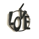 5 Pcs Love Charms Pendant DIY Bracelet Necklace Jewelry Making