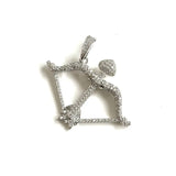 5 Pcs Cupid Bow Arrow Charms Pendant CZ Paved For Women Necklace Bracelets