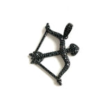 5 Pcs Cupid Bow Arrow Charms Pendant CZ Paved For Women Necklace Bracelets