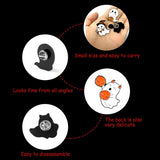 5 Pcs Specter Enamel Pin Set Halloween Ghost Brooch Lapel Pin