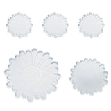 5 Pcs Daisy Tray Coaster Resin Mold DIY Jewelry Crafts Home Decoration