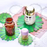 5 Pcs Daisy Tray Coaster Resin Mold DIY Jewelry Crafts Home Decoration