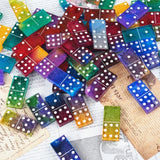 5 Pcs Dominoes Epoxy Resin Mold DIY Crafts Ornaments Casting Tools