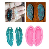5 Pcs Dream Catcher Feather Keychain Epoxy Resin Mold DIY Crafts Jewelry Mold