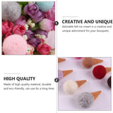 5 Pcs Floral Bouquet Photo Props DIY Supplies Ornaments Accessories