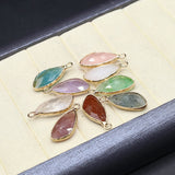 5 Pcs Healing Crystal Stone Pendants for Jewelry Making