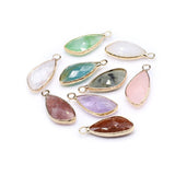 5 Pcs Healing Crystal Stone Pendants for Jewelry Making