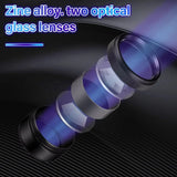 5 Pcs Jewelers Loupe Monocular Magnifier 10X 20X Eye Loop Magnifying Glass