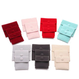 5 Pcs Velvet Jewellery Pouch Packaging Bag Gift Storage