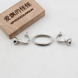 5 Pcs Copper Plated Clasps for Jewelry Making DIY Craft