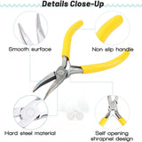 5 Pcs Jewelry Pliers Set, Needle/Round/Chain/Bent/Zipper Pliers