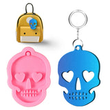 5 Pcs Keychain Epoxy Resin Mold DIY Crafts Silicone Mould