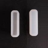 5 Pcs Long Ogan Pendant Silicone Mold Crystal Epoxy Resin Pendant Molds