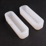 5 Pcs Long Ogan Pendant Silicone Mold Crystal Epoxy Resin Pendant Molds