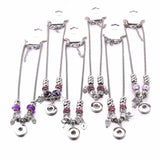 5 Pcs/Lot Mixed Crystal Pendant Heart Necklet Jewelry
