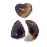 5 Pcs Agate Pendant Men Women Amulet DIY Jewelry Necklace Natural Stone