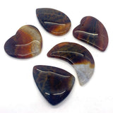 5 Pcs Agate Pendant Men Women Amulet DIY Jewelry Necklace Natural Stone