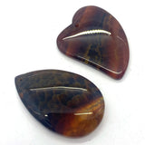 5 Pcs Agate Pendant Men Women Amulet DIY Jewelry Necklace Natural Stone