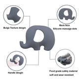 5 Pcs Silicone Elephant Teethers DIY Nursing Necklace BPA-Free Baby Teether