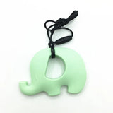 5 Pcs Silicone Elephant Teethers DIY Nursing Necklace BPA-Free Baby Teether
