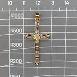 5 Pcs Micro pave CZ Religious Cross Pendant Necklace