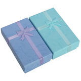 5 Pcs Bowknot Jewelry Package Case Rectangle(8.5X5cm)