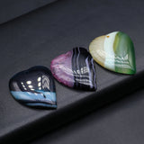5 Pcs Healing Gradient Crystal Stone Pendants Agate Charms for Jewelry Making