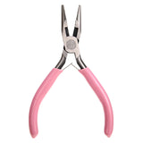 5 Pcs Pink Jewelry Pliers Set Repair Tools Beading Hand Tools