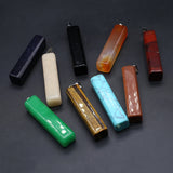 5 Pcs Random Healing Crystal Stone Pendants Agate Charms for Jewelry Necklace