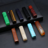 5 Pcs Random Healing Crystal Stone Pendants Agate Charms for Jewelry Necklace