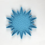 5 Pcs Coaster + Stand Epoxy Resin Mold Cup Mat+Holder Base Silicone Mould DIY