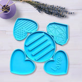 5 Pcs Coffee Cup Holder Epoxy Resin Mold DIY Crafts