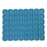 5 Pcs/Set Butterfly Letters Numbers Earrings Molds DIY Tool