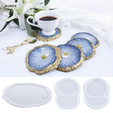 5 Pcs Silicone Dish Molds for DIY Jewelry Storage Set