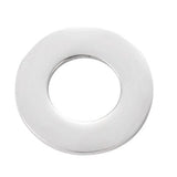5 Pcs Stainless Steel Hollow Circle Charm Pendant 25mm