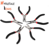 5 Pcs Stainless Steel Needle Nose Pliers Jewelry Hand Tool 12.5cm