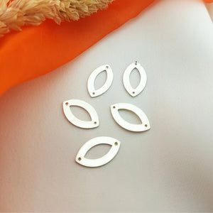 5 Pcs. Tiny Marquise Bracelets in 925 Sterling Silver
