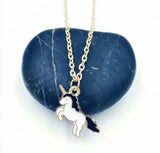 5 Pcs Unicorn Choker Charm Chain Necklace Pendant