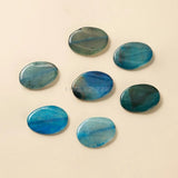 5 Pcs Dyed Lake Chalcedony Irregular Beads for Jewelry Making